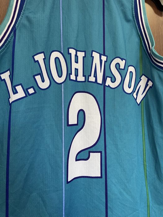 М Баскетболен Потник Champion Charlotte Hornets Johnson Jordan Adidas