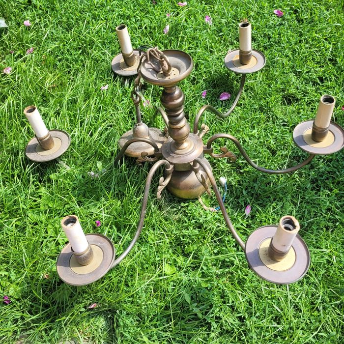 Candelabru rustic