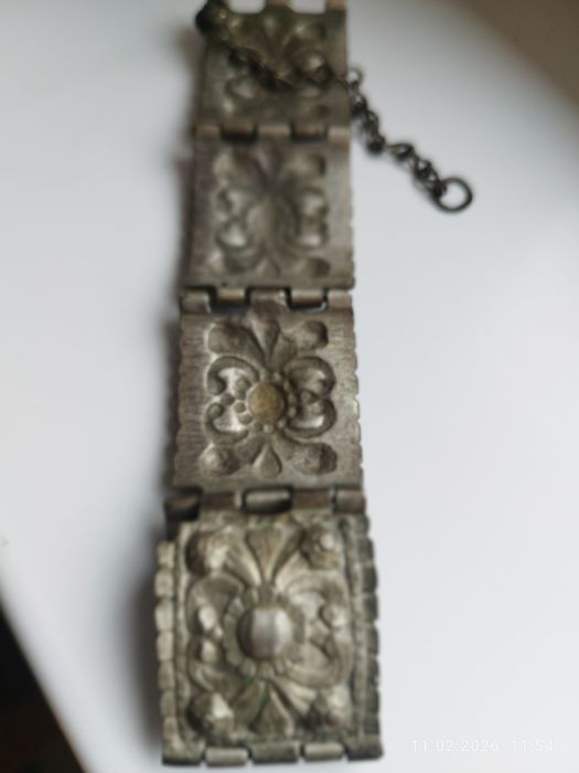 Възрожденска  сребърна гривна