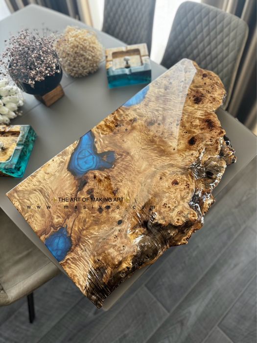 Дървен плот за баня | Плот за умивалник от естествено дърво