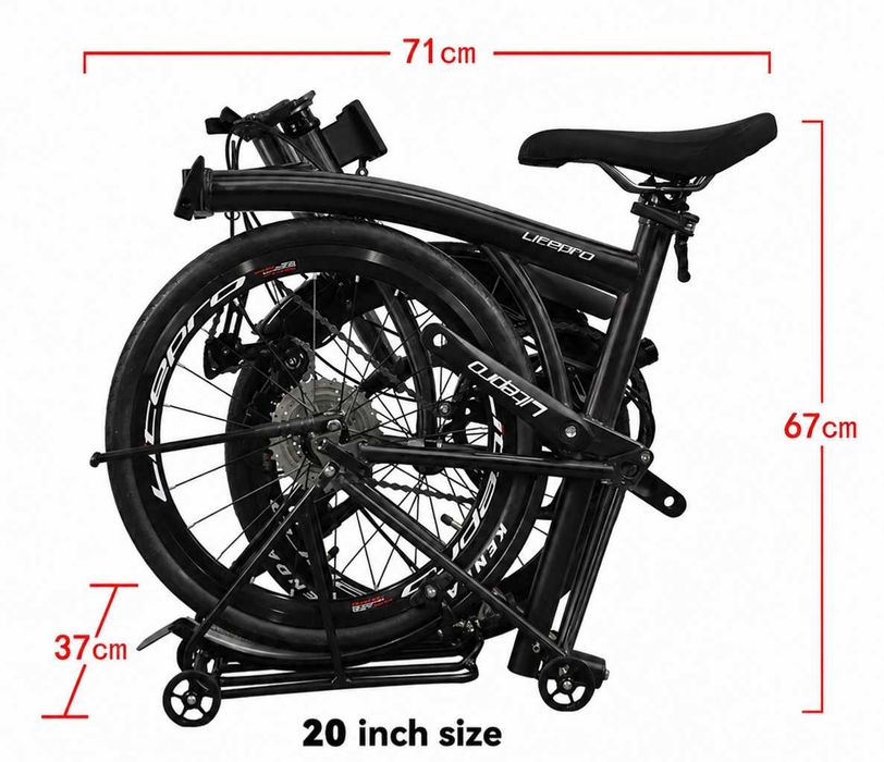 Vand bicicleta pliabila 20", 9 viteze