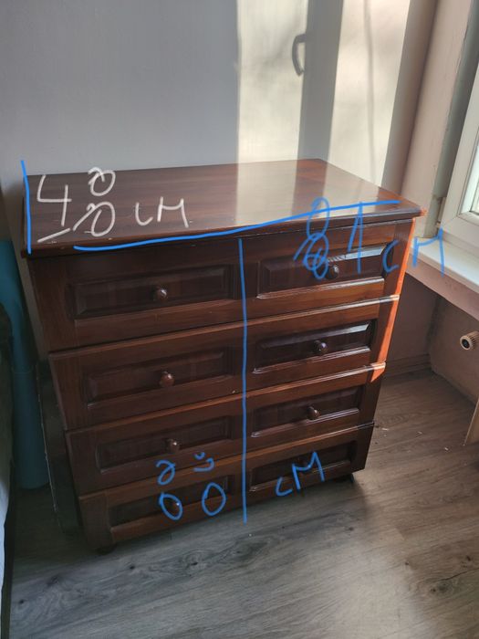 Скрин с чекмеджета