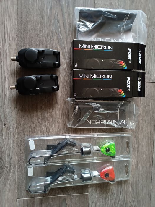 FOX комплект за шаранджийски риболов – въдици, макари, сигнализатори.