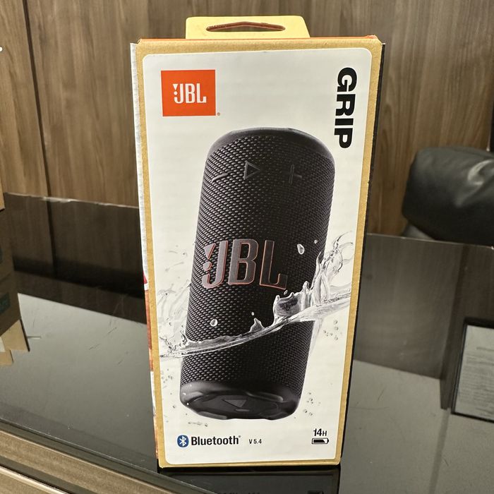 Тонколона JBL Grip, 16W RMS,Bluetooth, черна, до 14 часа време на работа AI Sound