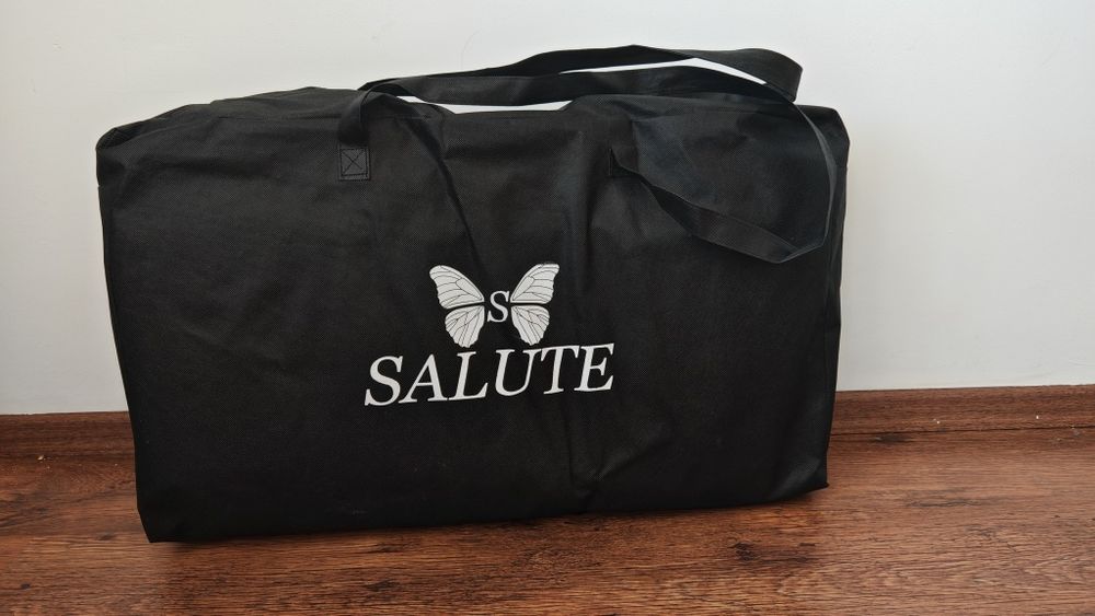 Масажираща седалка Salute (с подгряване и вибрация) – Като нова!