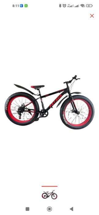 Велосипед фэт байк