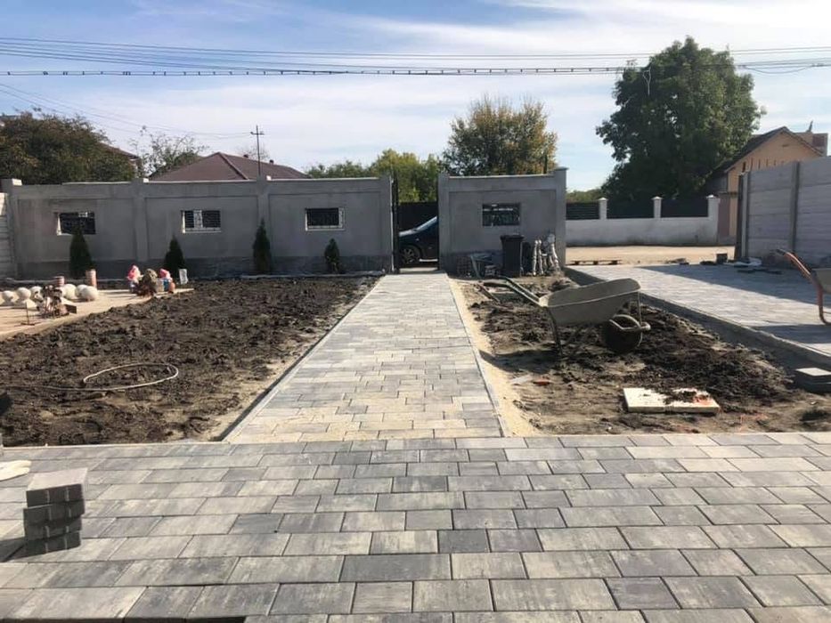 Montaj pavaj dale si borduri