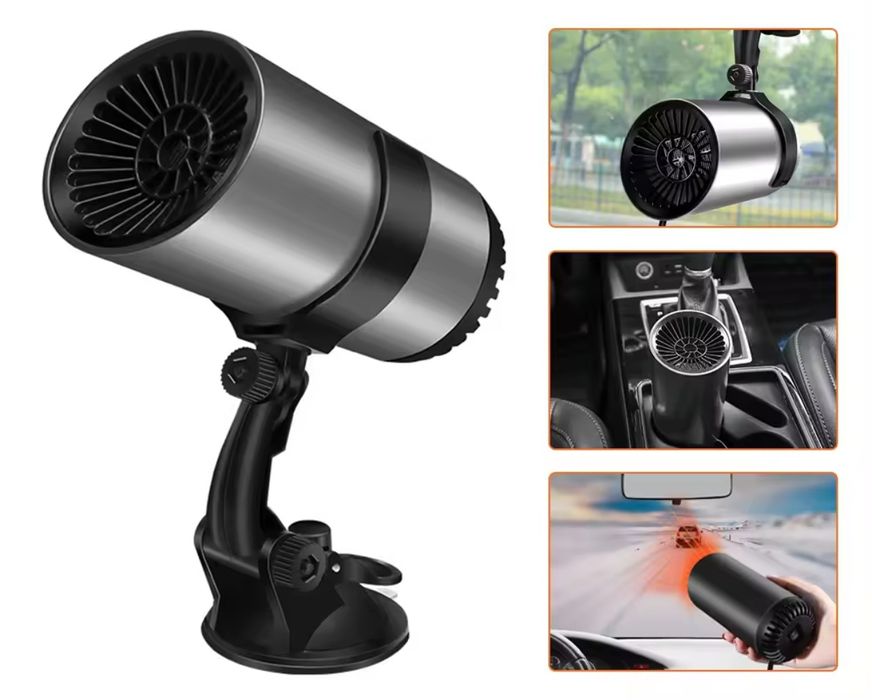 Печка за кола, размразител за прозореци, тип микрофон, 150W, 12V