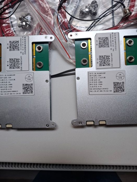 Vînd BMS jk B2A8S20P 200A/2A egalizare. egalizare.
