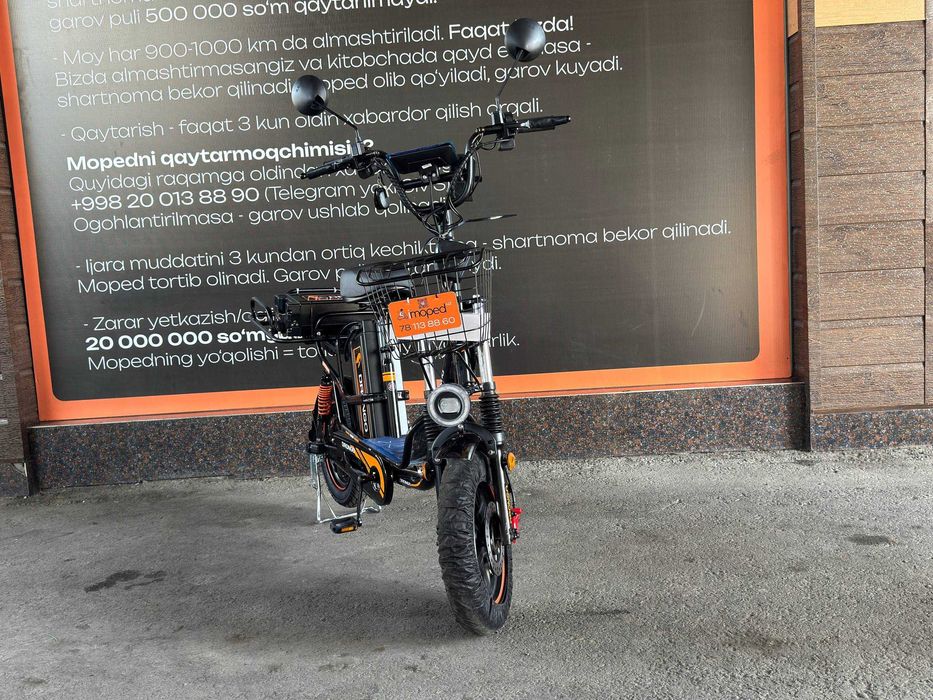 Аренда с выкупом Электро Велосипеды для доставки