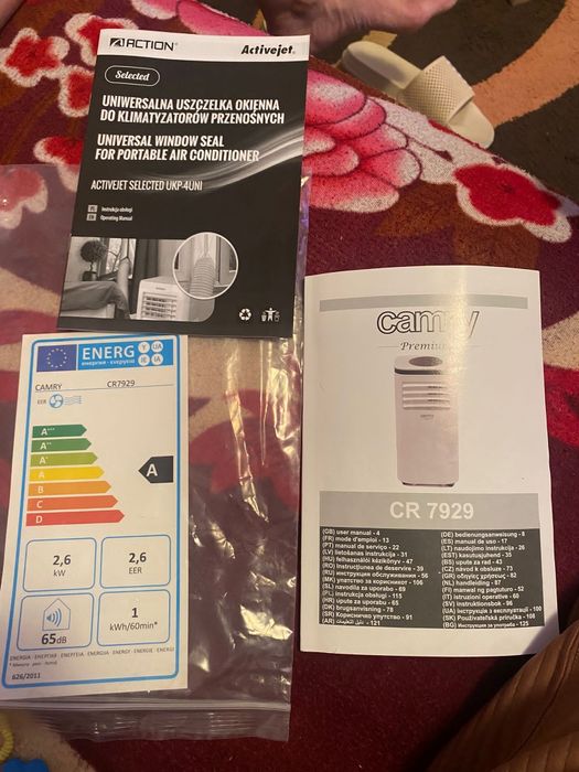 Aparat de aer condiționat portabil Camry Premium CR 7929 – 3 în 1, pu