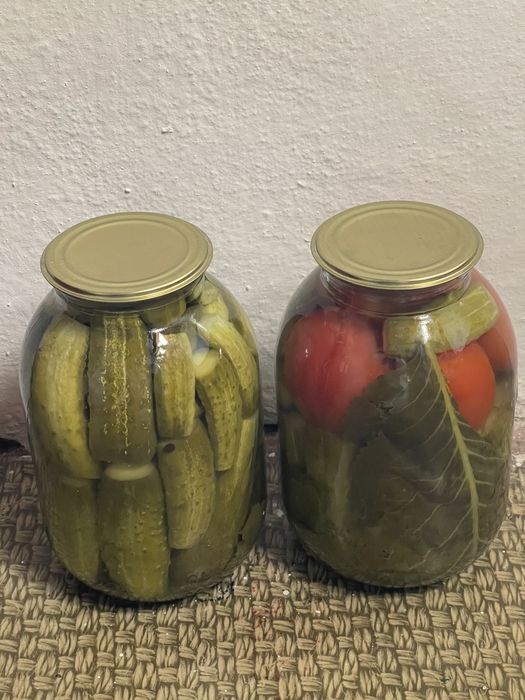 Соленья, компоты