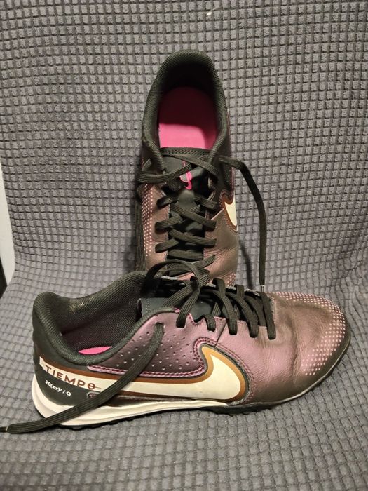 Ghete de fotbal copii, Nike Tiempo Legend 9 Academy TF Junior - Claret