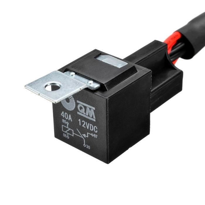 Комплект Кабели за LED BAR(3m) с 12-24V Реле и дистанционно