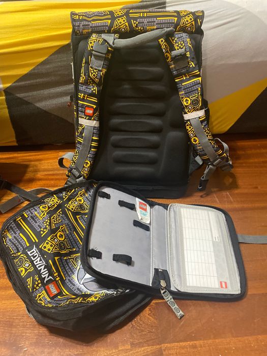 Ghiozdan ergonomic Lego Ninjago - cu sac sport si penar (cls II-VI)