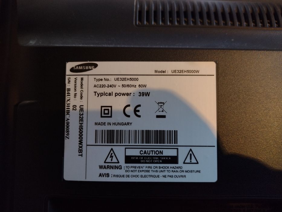 Samsung UE32H 4510AW (display fisurat )