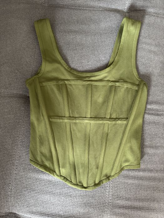 Зелен топ (корсет) Cliche