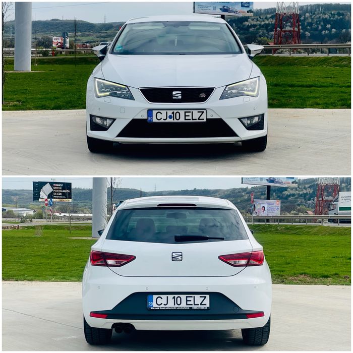 Vand Seat Leon  FR  2.0 tdi Dsg 184 cp Alb Perlat  Euro 6