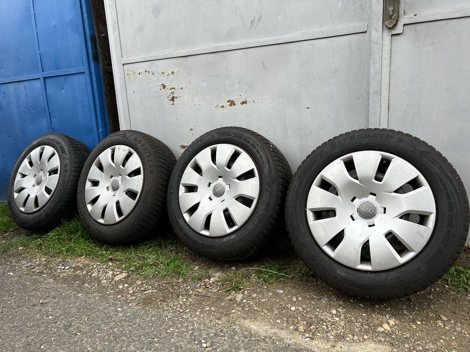 Vand 4 jante cu cauciucuri de iarna