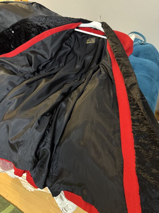 Palton cu lână virgină și cașmir Wool and Cashmere, mărime 40.