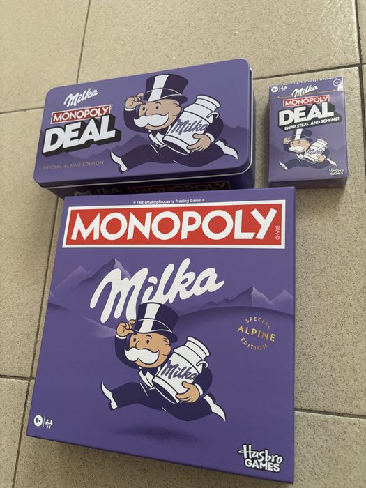 Колекционерски карти и настолна игра Milka Monopoly