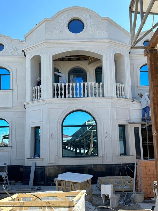 Травертин және гранит