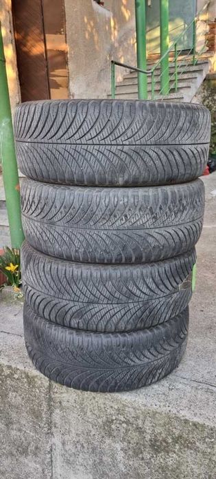 Стоманени джанти с гуми и тасове 195/50 R15