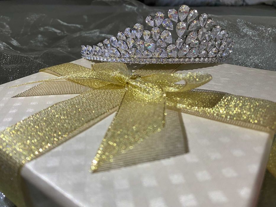 Diademă mireasă Lara