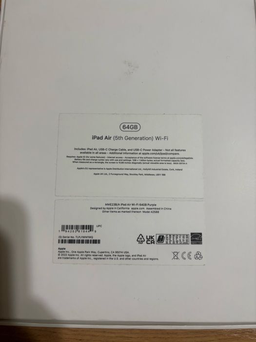Ipad Air 5 поколение 64Гб