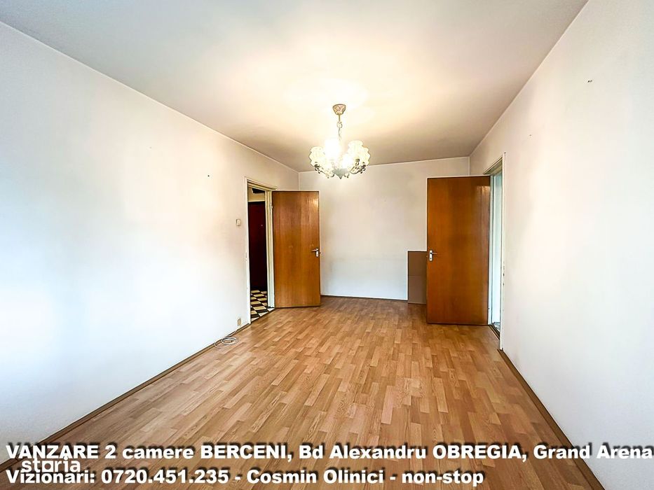 Apartament 2 camere Bd Obregia etaj 2 aproape Grand Arena 50 mp — fotografia 3