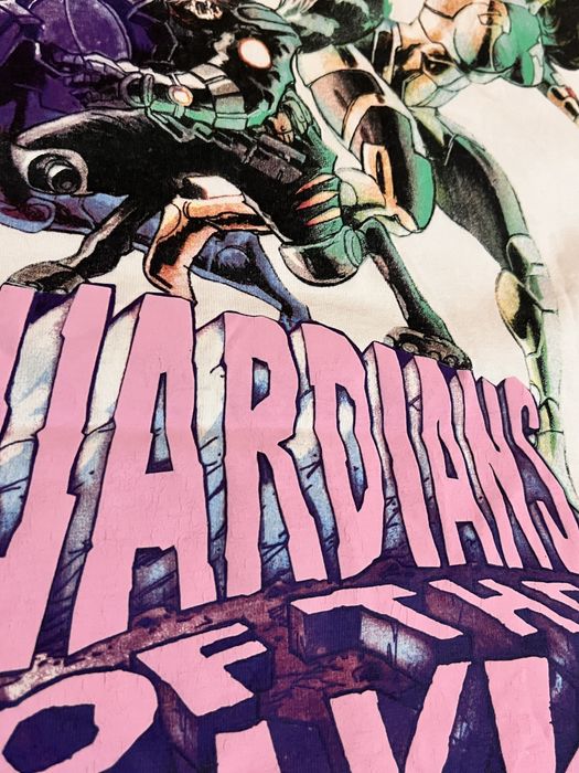 Бяла тениска на Marvel Guardians of The Galaxy