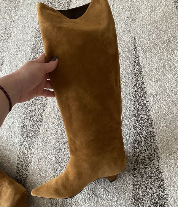 Cizme Zara din piele, noi