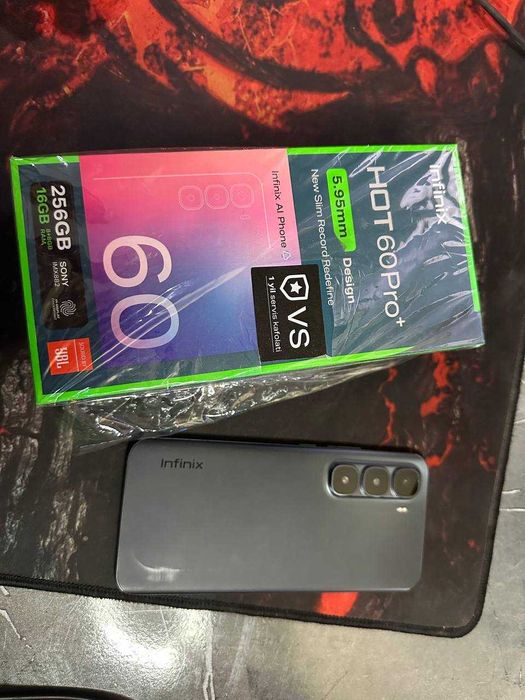 Infinix hot 60 pro plus 144ghz 8+8 ram 256 gb