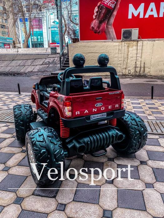 Новый детский электромобиль ford monster truck