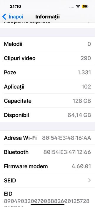 iPhone 13 – 128 GB – funcțional