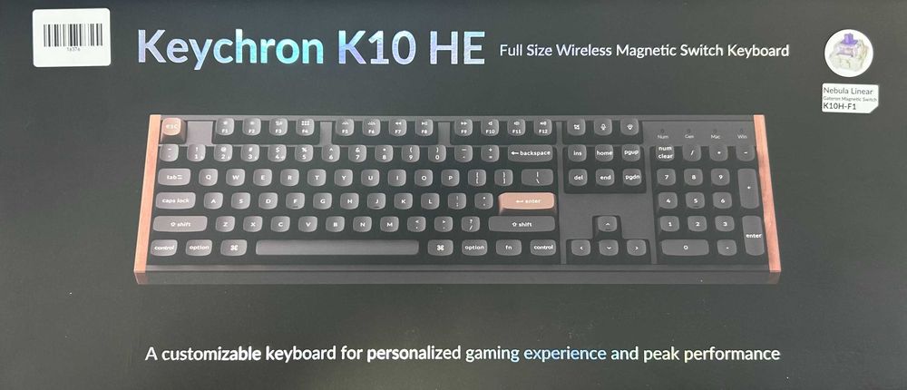 Tastatura mecanica KEYCHRON K10 HE [#16376#]