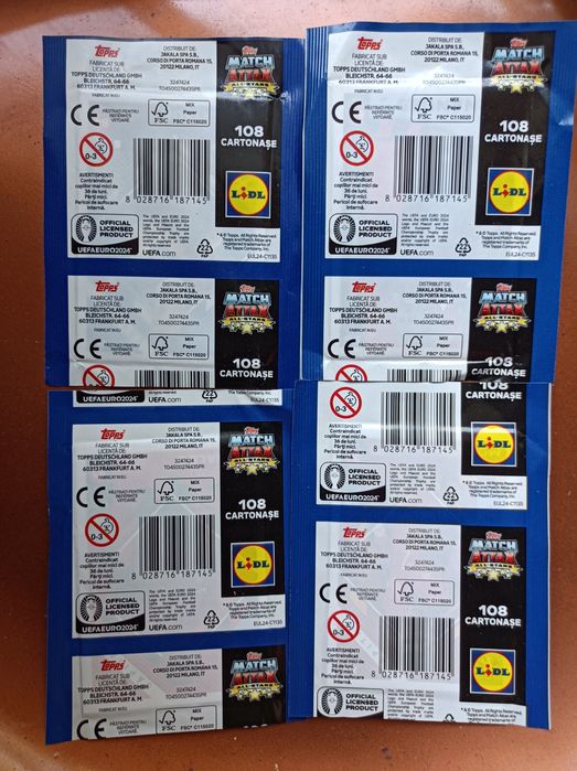 Cartonase UEFA EURO 2024 Lidl
