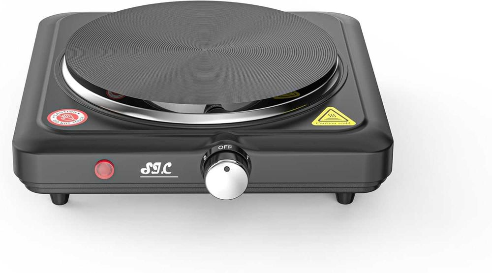 Преносим електрически котлон SIC, една плоча, чугун, 1500W