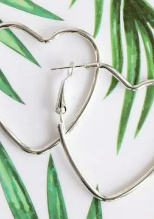 Серьги кольца,новые