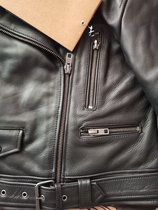 Дамско кожено яке за мотор Spirit Motors