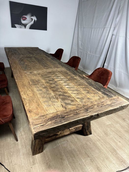 masa stejar vechi masiv