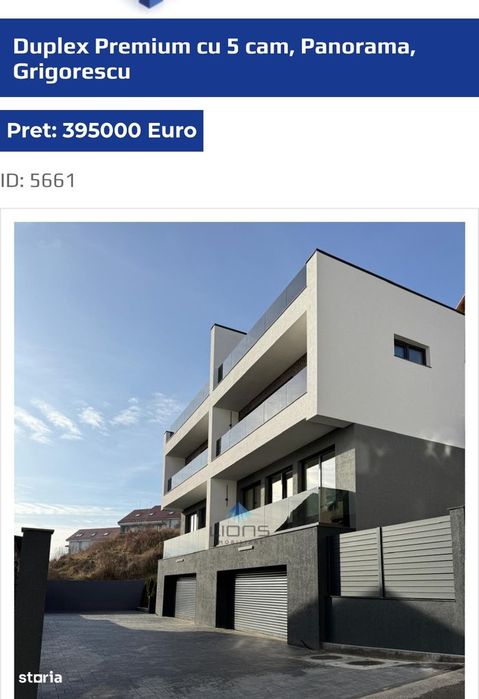 Duplex Premium cu 5 cam, Panorama, Grigorescu