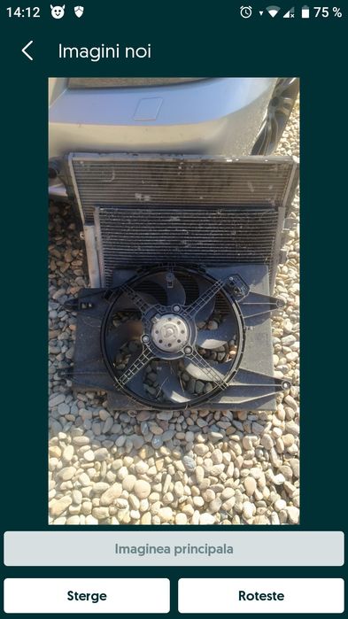 Set radiator+termocupla  Alfa Romeo