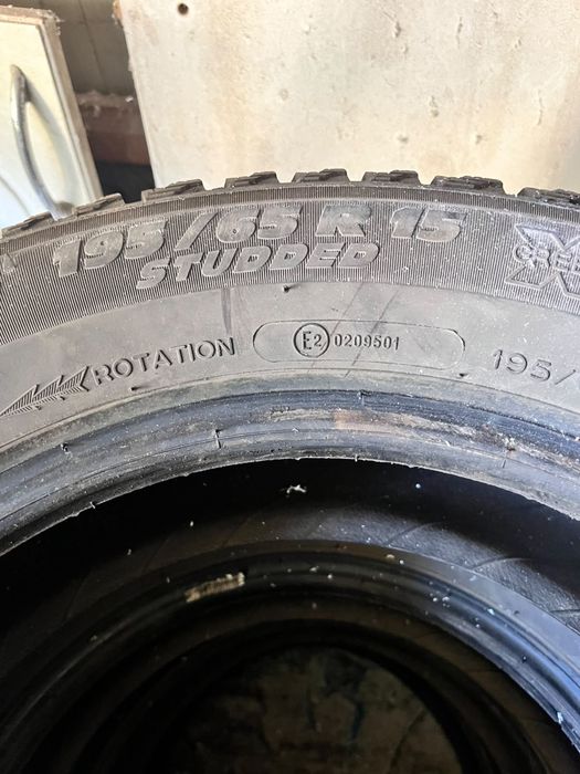 Шины 195/65/15 Michelin зима