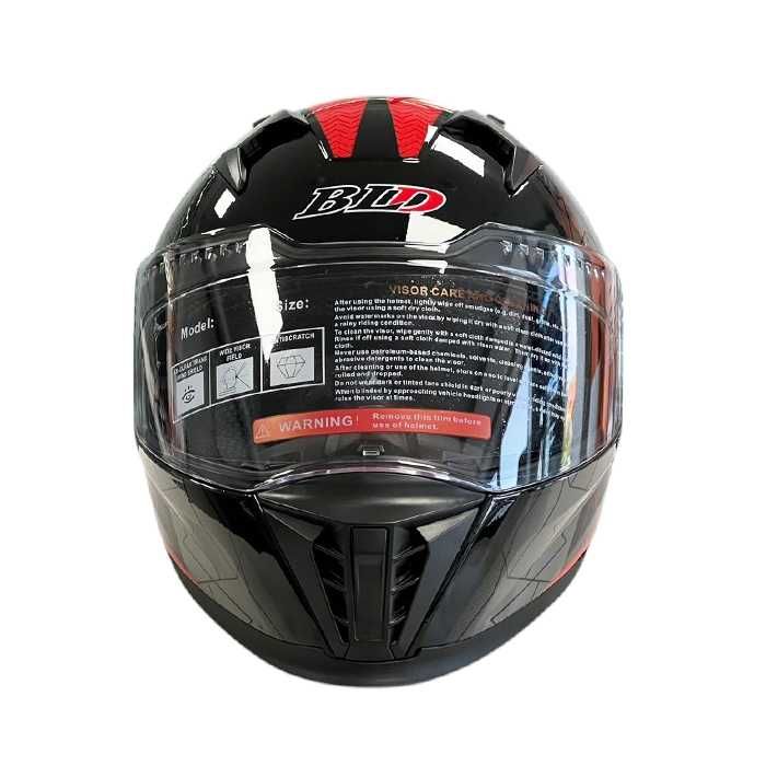 Мото каска с вградени очила мотокрос АТВ скутер мотор ATV