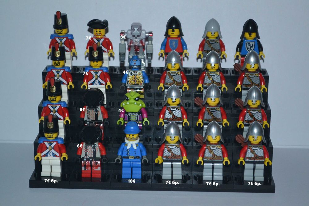 LEGO минифигурки - Castle, Space, Marvel, DC и др.