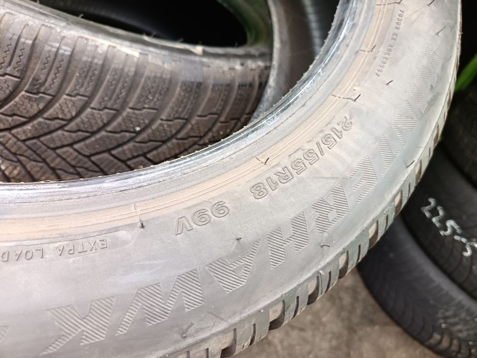 Anvelope MS iarna 215 55 18 firestone 2023 7.5-8mm