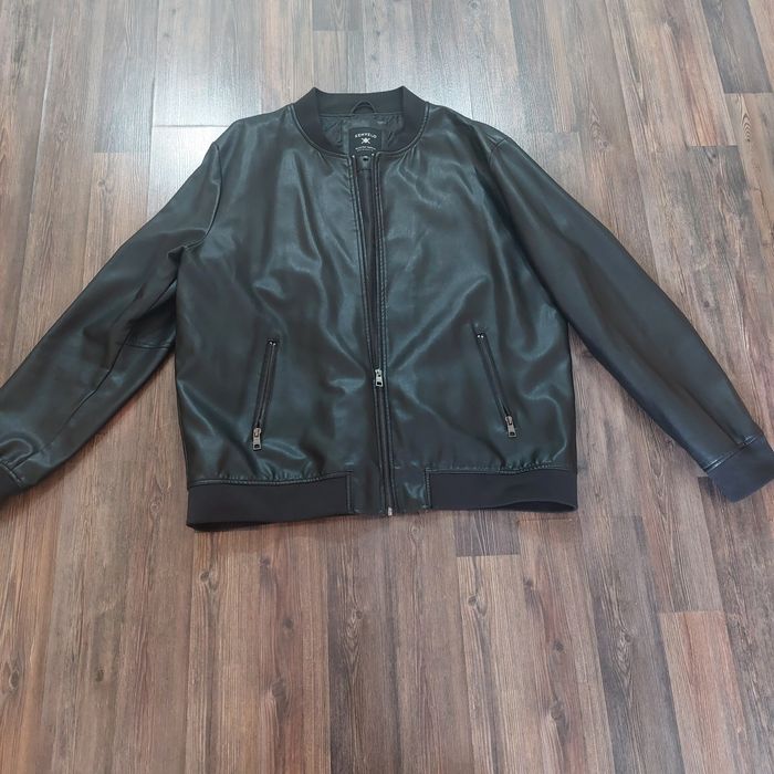 Мъжко яке еко кожа  XXL