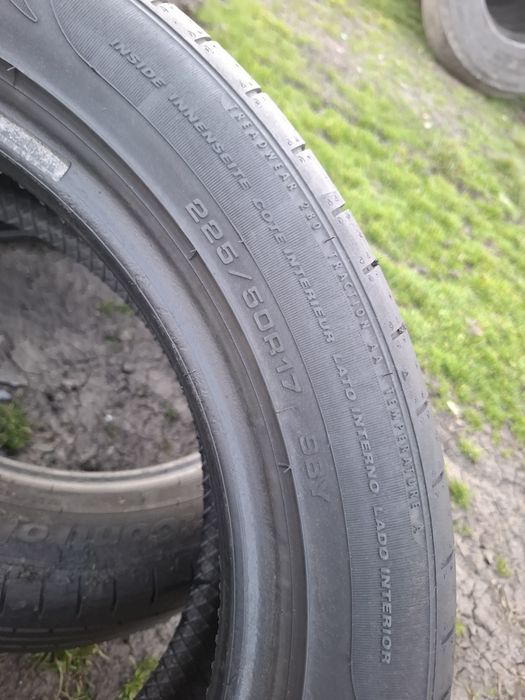 Vand 2 anvelope 225 50 17 Fulda bune de vara ca noi dot 2021