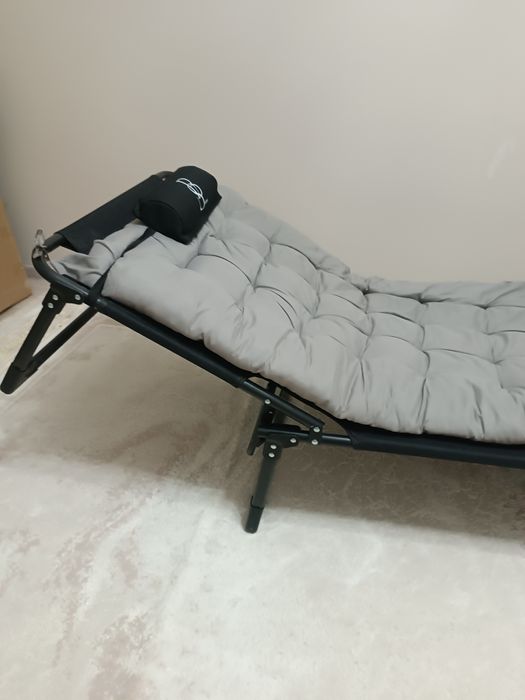 Раскладушка с матрасом